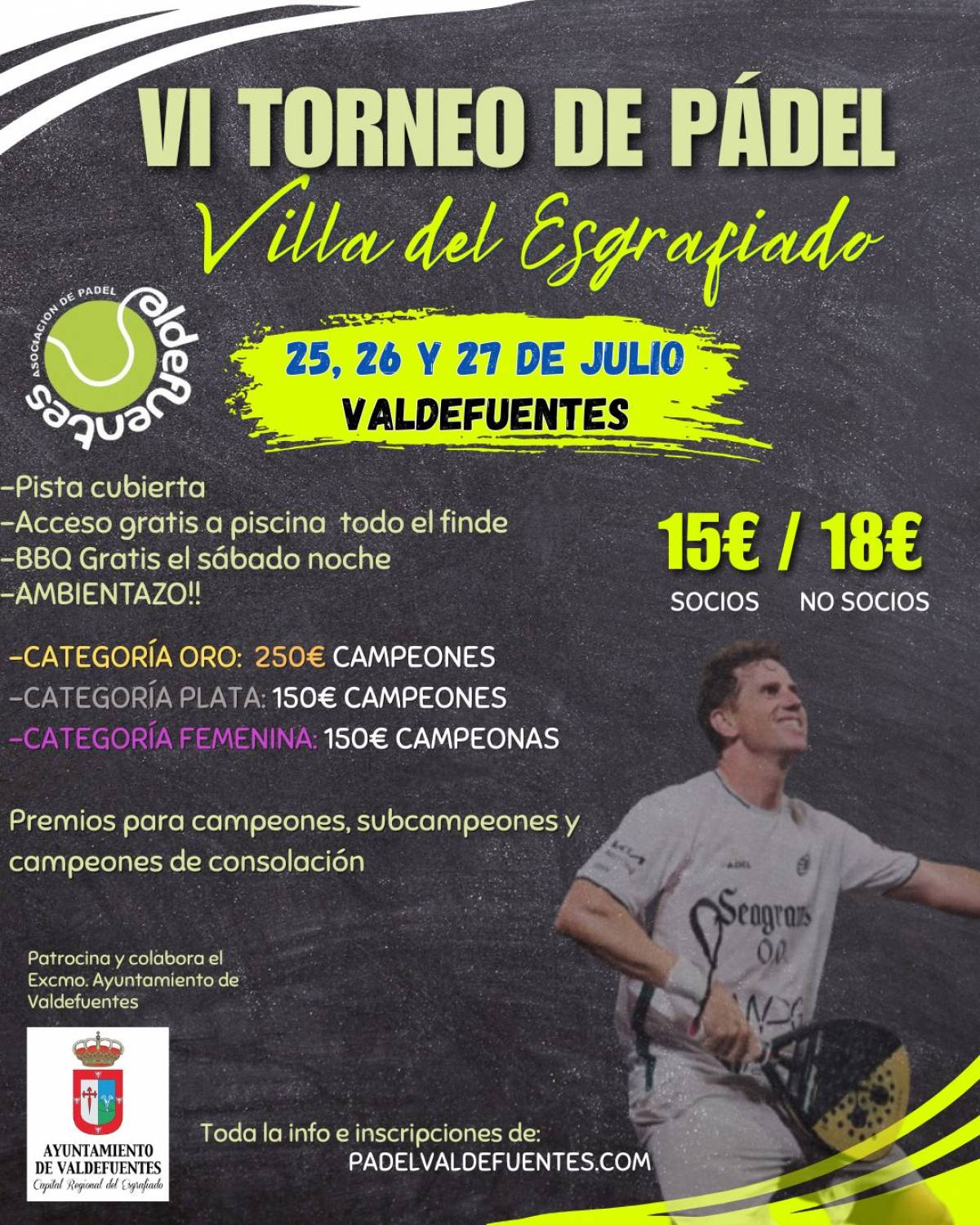 VI Torneo de Pádel Villa del Esgrafiado